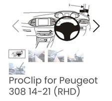 Peugeot 308 2014-2021 Brodit