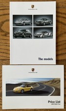 Porsche 2004/2005 Range Brochure & Price List - 996, 997, 987, GT2, GT3