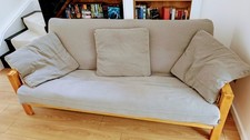 Futon Company sofa bed 3 seater + extra cover