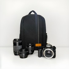 Canon EOS 250D Kit – 3 Lenses, Tripod, Tarion Bag, ND Filter, 3 Batteries