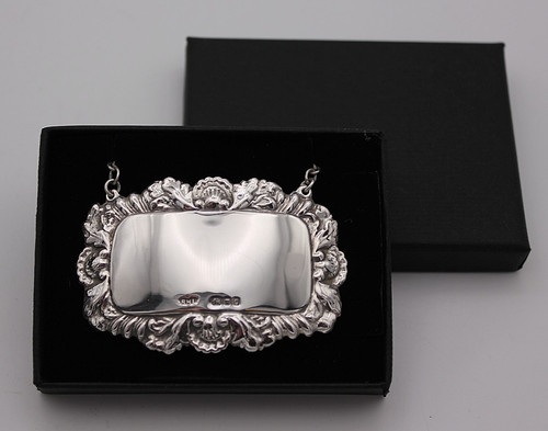 Floral sterling silver plain - silver,