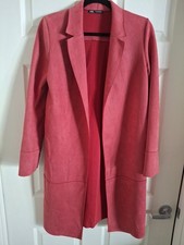 Zara Coral Pink Suede Mid