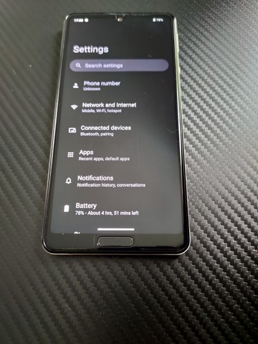 Sharp aquos sense5g 64gb - sharp,