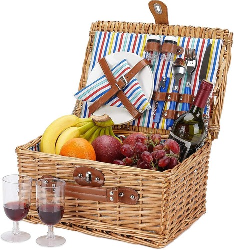 Picnic basket person - basket, 2