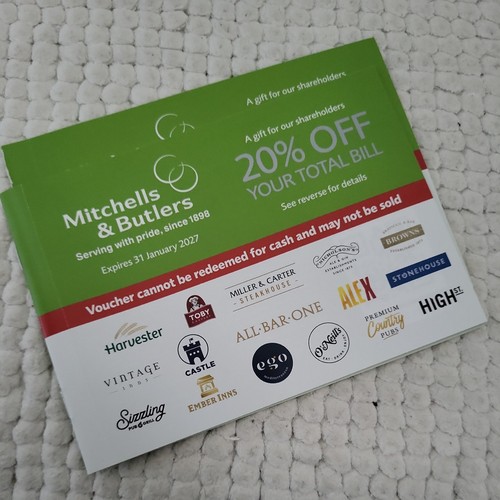 Mitchells butlers - 5, &