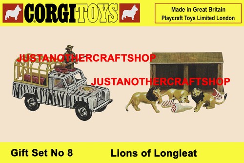 Corgi toys lions longleat - corgi,