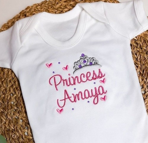 Personalised princess vest - personalised,