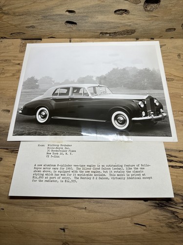 1960 rolls royce silver cloud - silver,