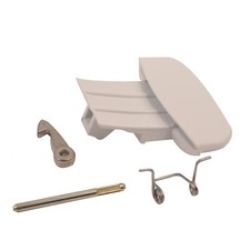 Genuine Indesit Washer Dryer WD12XUK Door Handle Kit White C00116581 J00159991