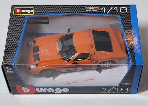 Bburago 1968 lamborghini - lamborghini, miura