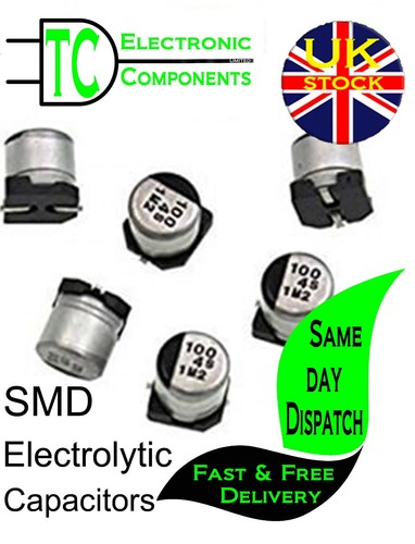 Smd aluminium electrolytic - smd,
