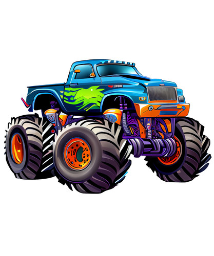 18x18 monster truck car - 4x,