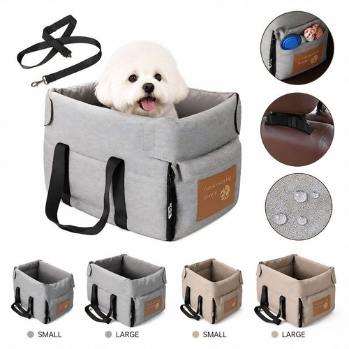 Portable dog car seat - seat, centre