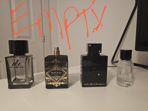 Job lot empty perfume bottles - perfume,