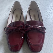 Gorgeous Deep Red Zara Patent
