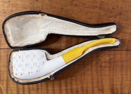 Vintage block meerschaum six - meerschaum,