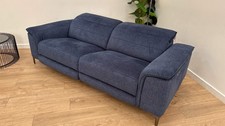 DFS Sonder Recliner 3 Seater in Dark Denim