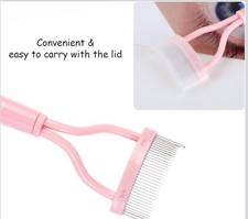 Pink Eyelash Separator Metal