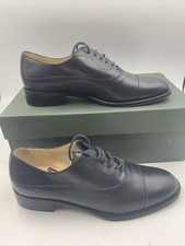 Hobbs Bnib Navy Leather Oxford