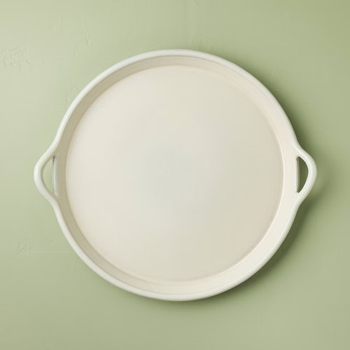 Oversized ceramic tray - ceramic,