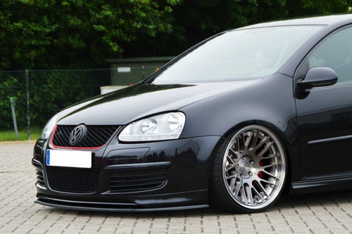 Front bumper spoiler skirt - front, /