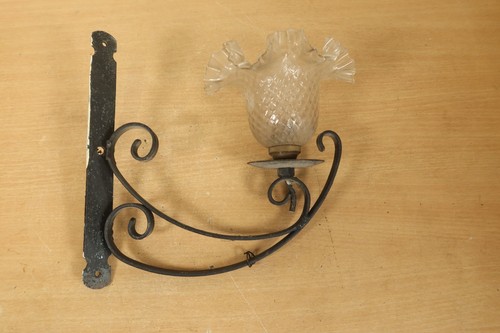 Vintage wrought iron wall - iron,