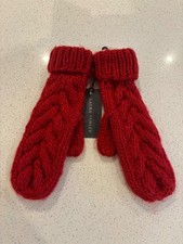 Laura Ashley red knitted