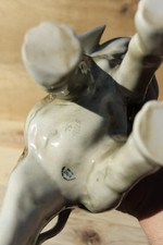 Elephant ornament in the style of Royal dux 