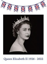 Queen Elizabeth A4 memorial