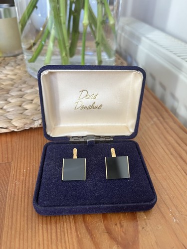 Vintage gold cufflinks - vintage,