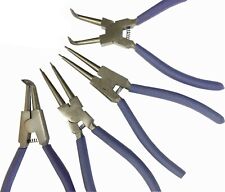 Circlip Snap Ring Pliers in Internal, External, Bent and Straight - 7" (180mm)