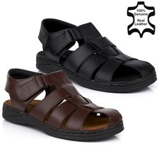 Men leather sandal mule - sandal,