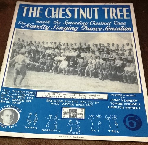 The chestnut tree - 1930s, sheet