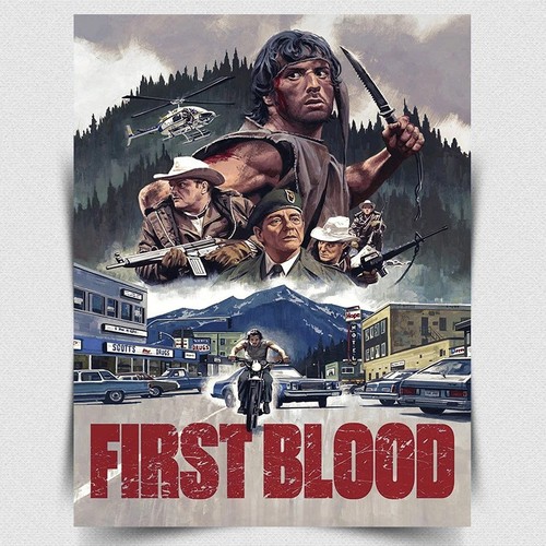 Rambo first blood metal - rambo,