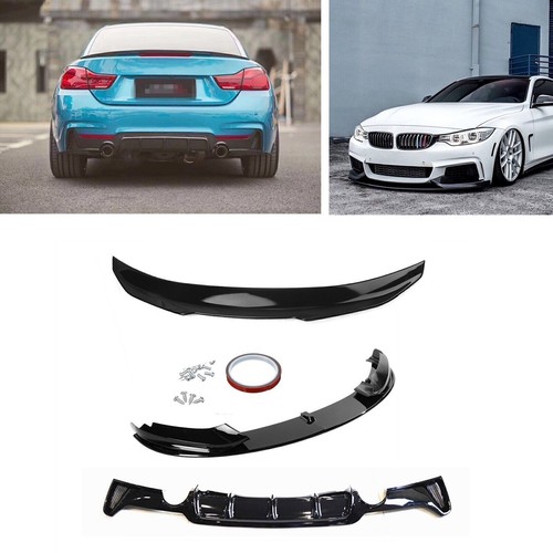 Car front rear spoiler lip - car,