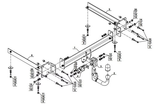 Detachable swan neck - detachable,