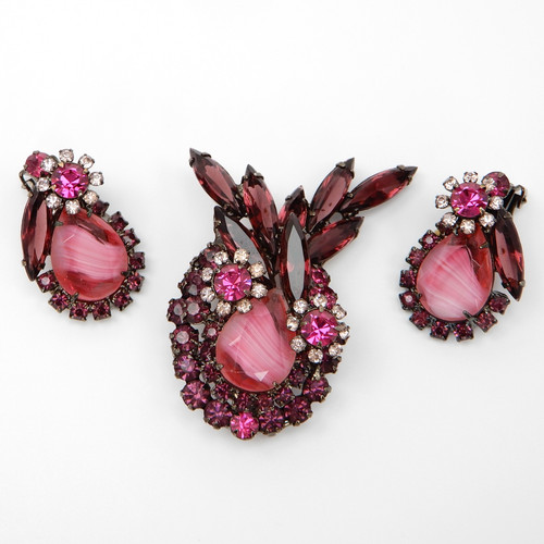 Juliana brooch earrings - juliana, d&e