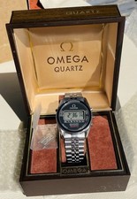 Omega Speedmaster 186.0004 Cal. 1620 LCD Digital Moonwatch Moon Watch Speedie