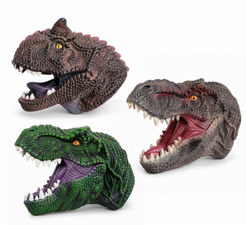 Dinosaur hand puppet toy - hand,