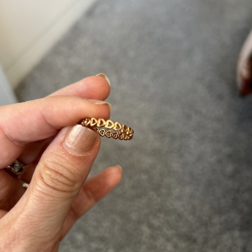 Pandora rose good ring size - pandora,