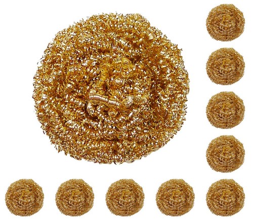 Brass curls - brass, pack)