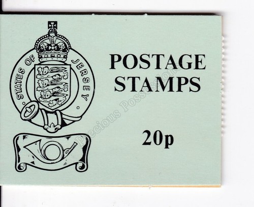 Jersey postage stamp booklet - jersey,