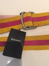 Gant Men's Purple Yellow Suede