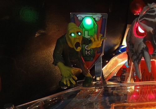 Scared stiff pinball green - pinball,