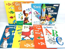 10 Dr Seuss random book lot of