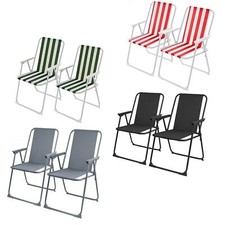 Set Of 2 Folding Chair Garden