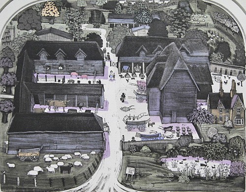 Graham clarke lithograph - graham,