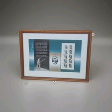 Framed Sir D Bradman AC Photo