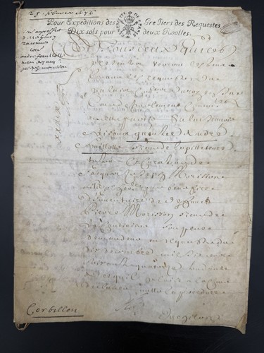Original 17th century french - century,
