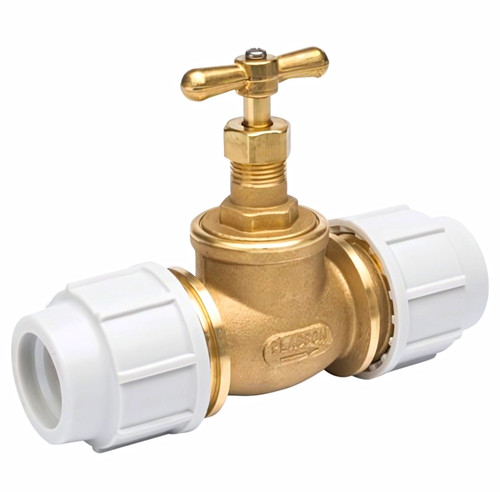Plasson brass gate valve mm - plasson,